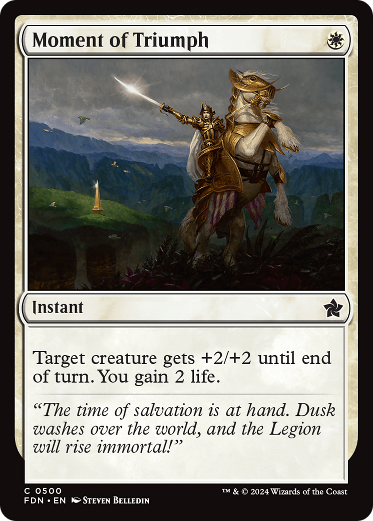 Moment of Triumph (FDN-500)  - Foundations