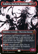 Solphim, Mayhem Dominus (Showcase) (ONE-312)  Foil - Phyrexia: All Will Be One: (Showcase) (Borderless)