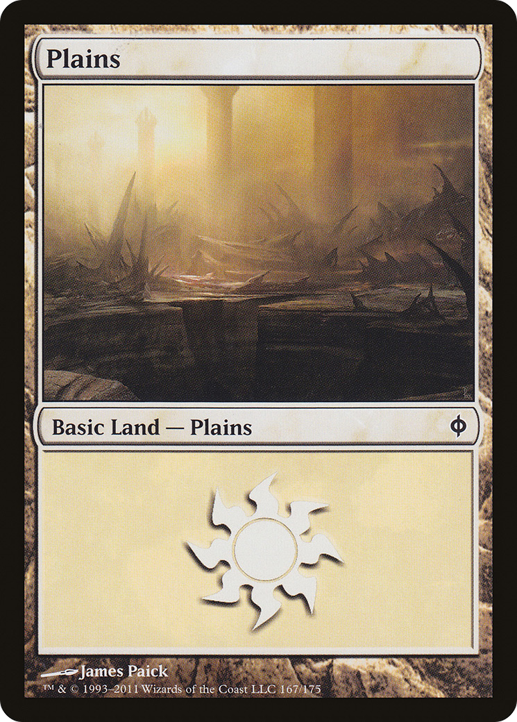 Plains (167) (NPH-167) - New Phyrexia