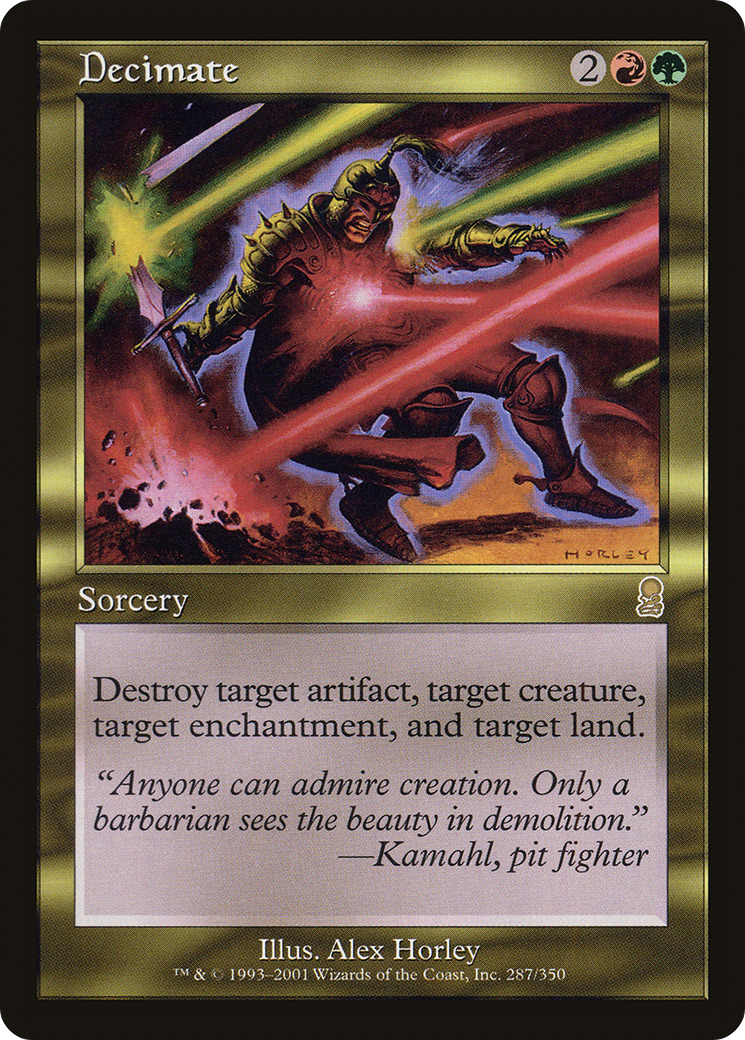 Decimate (ODY-287)  Foil - Odyssey