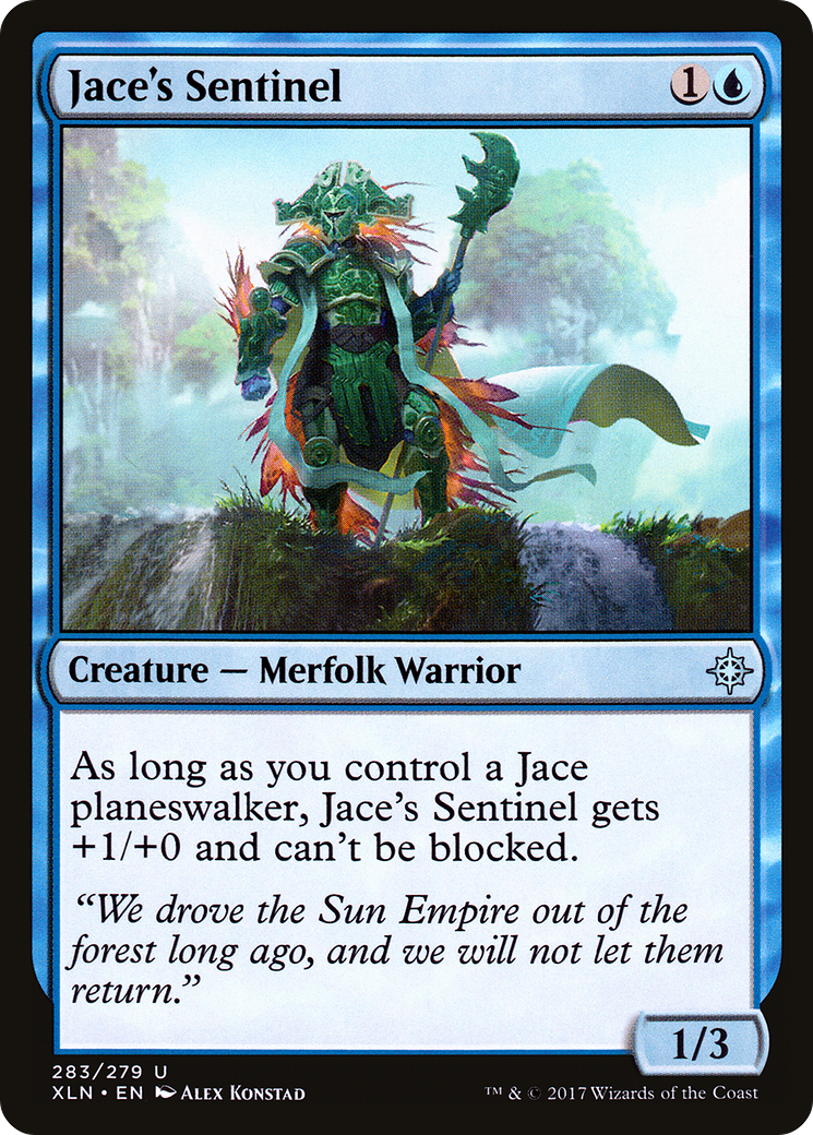 Jace's Sentinel (XLN-283)  Foil - Ixalan