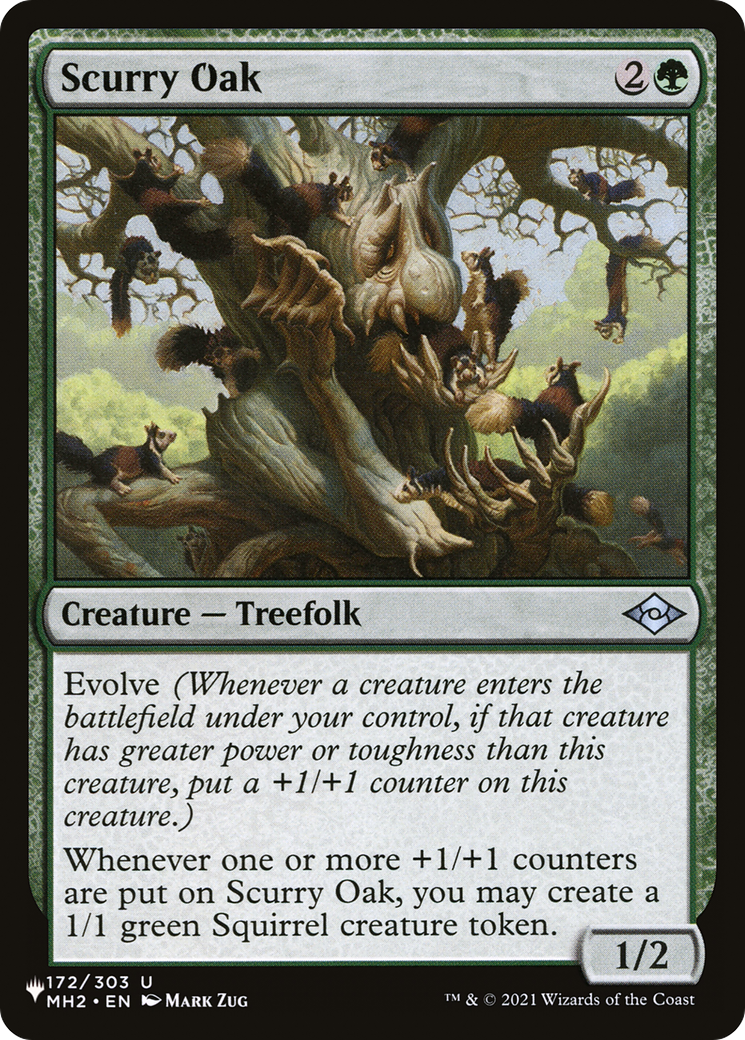 Scurry Oak (LIST-172/303)  - The List