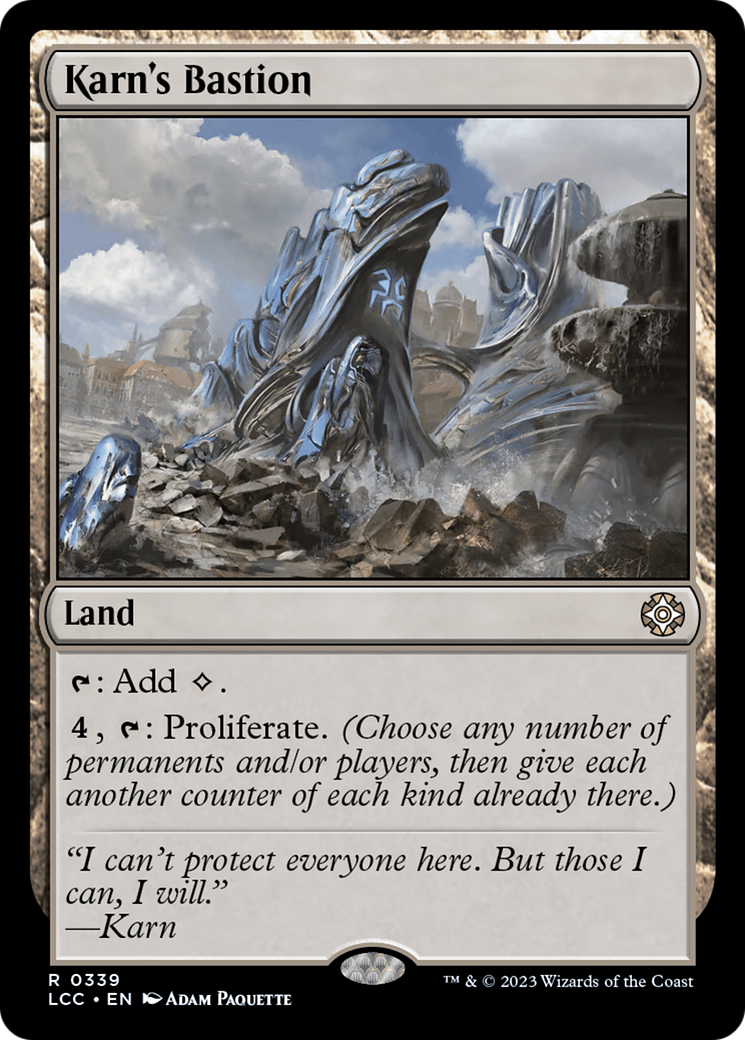 Karn's Bastion (LCC-339)  - The Lost Caverns of Ixalan Commander