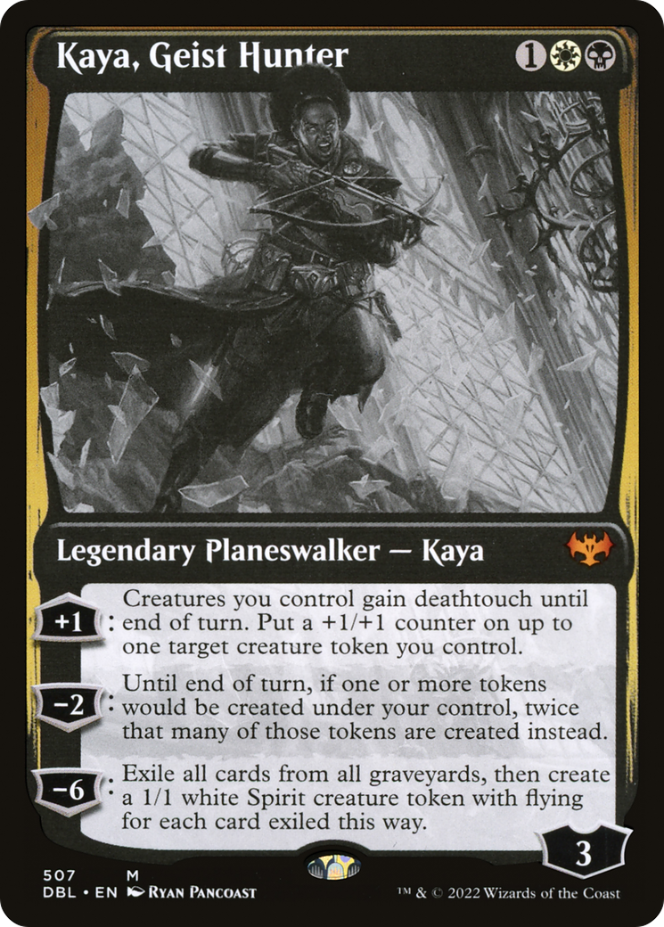 Kaya, Geist Hunter (DBL-507)  Foil - Innistrad: Double Feature