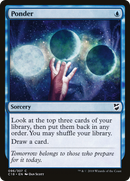 Ponder (C18-096)  - Commander 2018