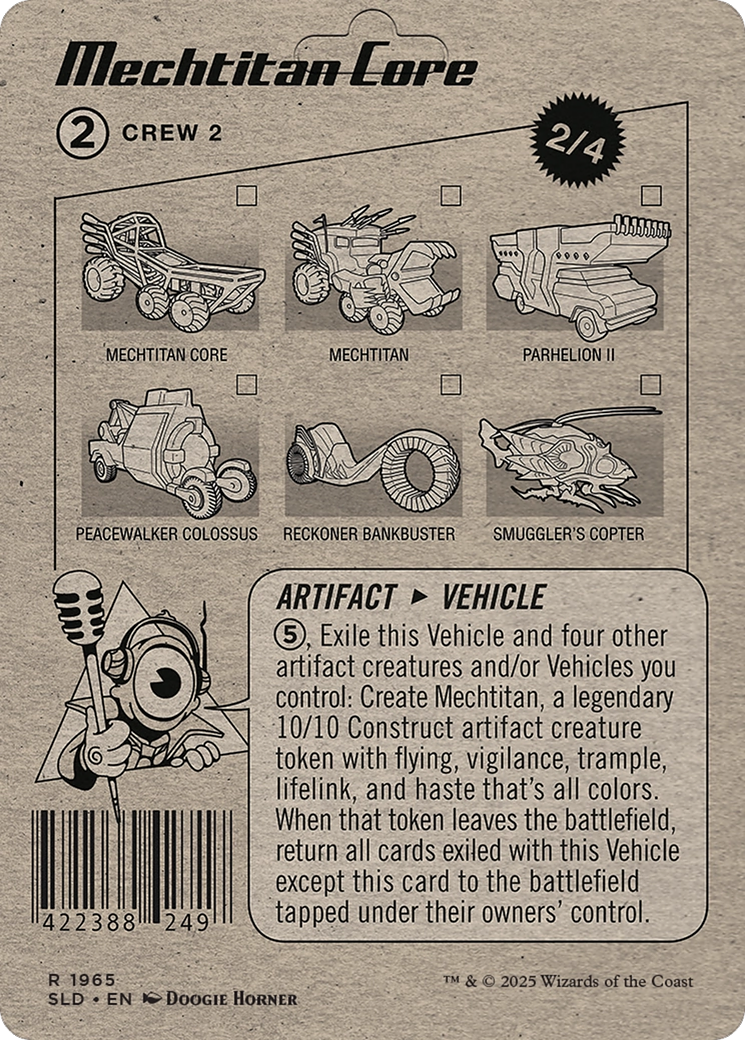 Mechtitan Core (SLD-1965)  - Secret Lair Drop (Borderless)