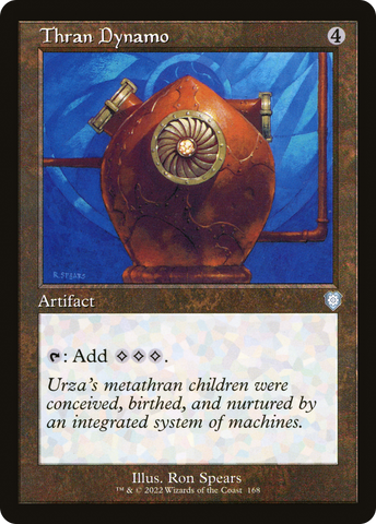 Thran Dynamo (Retro Frame) (BRC-168)  - The Brothers' War Commander