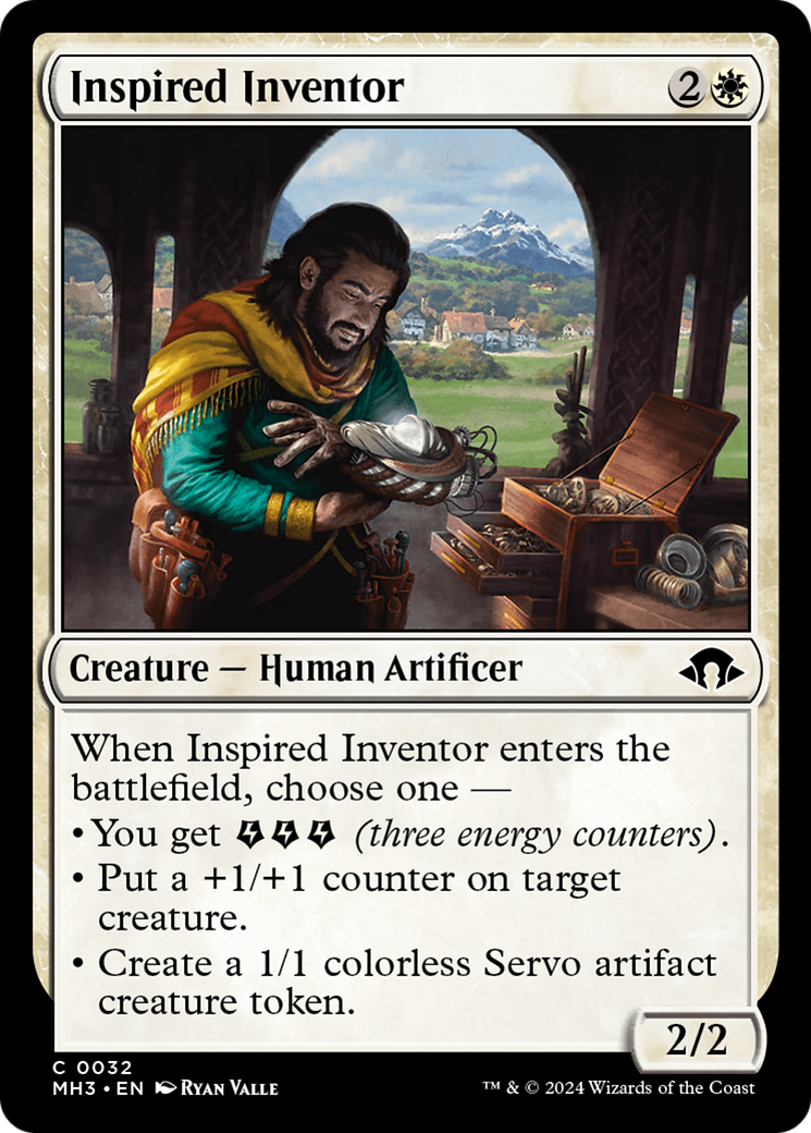 Inspired Inventor (MH3-032)  Foil - Modern Horizons 3