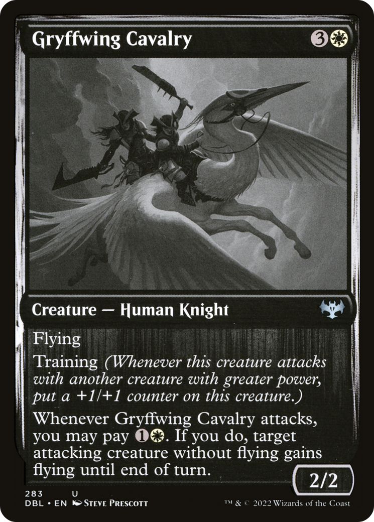 Gryffwing Cavalry (DBL-283)  - Innistrad: Double Feature