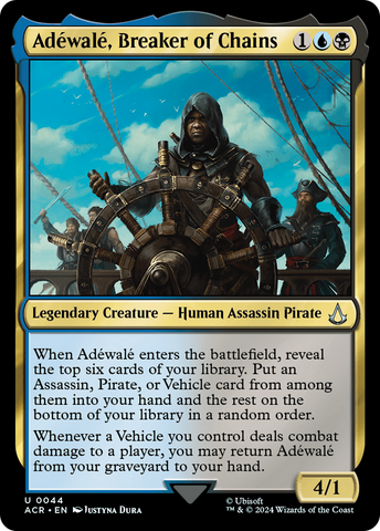 Adewale, Breaker of Chains (ACR-044)  - Assassin's Creed