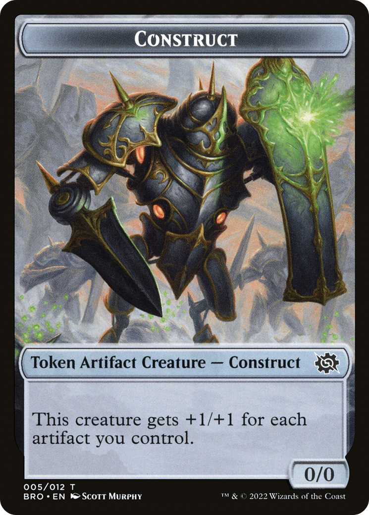 Construct (TBRO-005) - The Brothers' War Tokens Foil