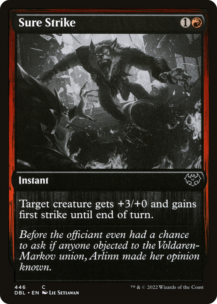 Sure Strike (DBL-446)  - Innistrad: Double Feature