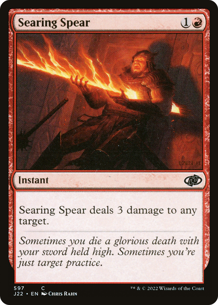 Searing Spear (J22-597)  - Jumpstart 2022
