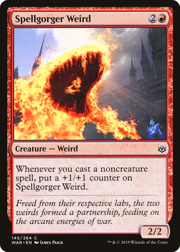 Spellgorger Weird (WAR-145)  - War of the Spark