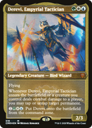 Derevi, Empyrial Tactician (Foil Etched) (CMR-518)  Foil - Commander Legends