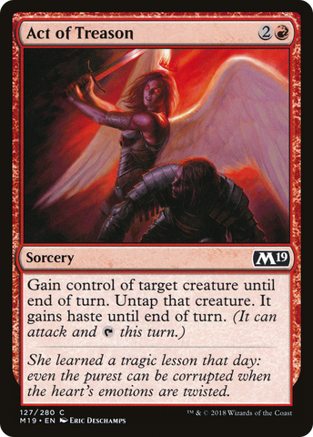 Act of Treason (M19-127)  - Core Set 2019