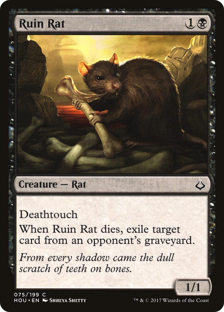 Ruin Rat (HOU-075)  - Hour of Devastation