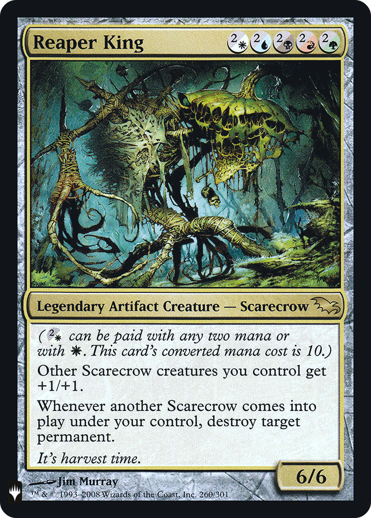 Reaper King (LIST-260)  Foil - The List