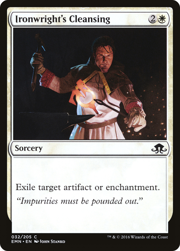 Ironwright's Cleansing (EMN-032)  Foil - Eldritch Moon