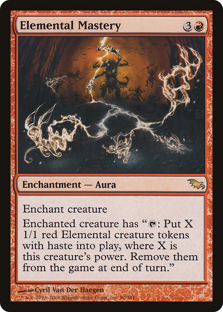 Elemental Mastery (SHM-090)  Foil - Shadowmoor