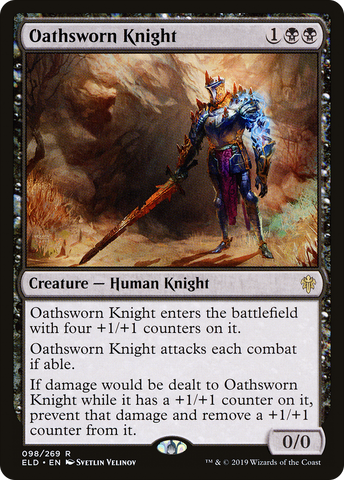 Oathsworn Knight (ELD-098)  - Throne of Eldraine