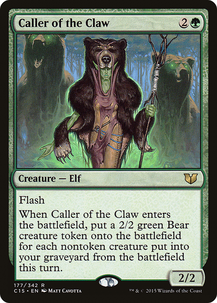 Caller of the Claw (C15-177)  - Commander 2015