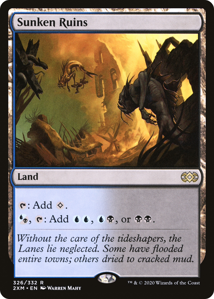 Sunken Ruins (2XM-326)  Foil - Double Masters