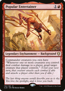 Popular Entertainer (CLB-192)  Foil - Commander Legends: Battle for Baldur's Gate