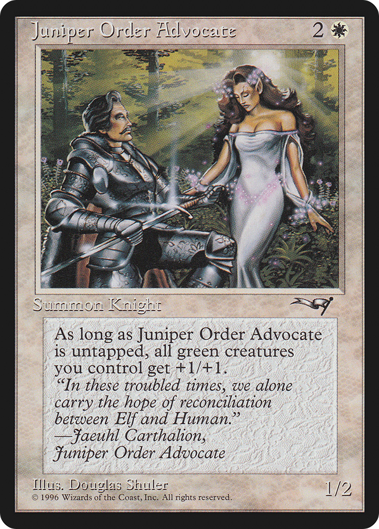 Juniper Order Advocate (ALL-)  - Alliances