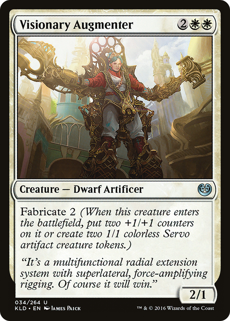 Visionary Augmenter (KLD-034)  Foil - Kaladesh