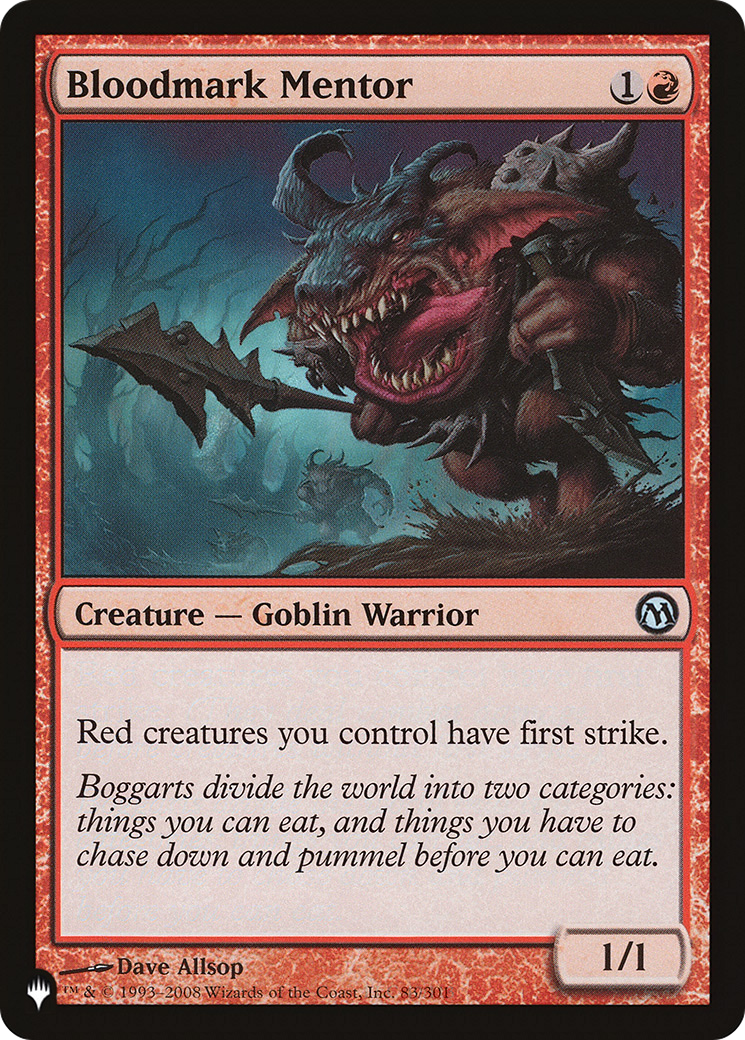 Bloodmark Mentor (40) (LIST-040)  - The List