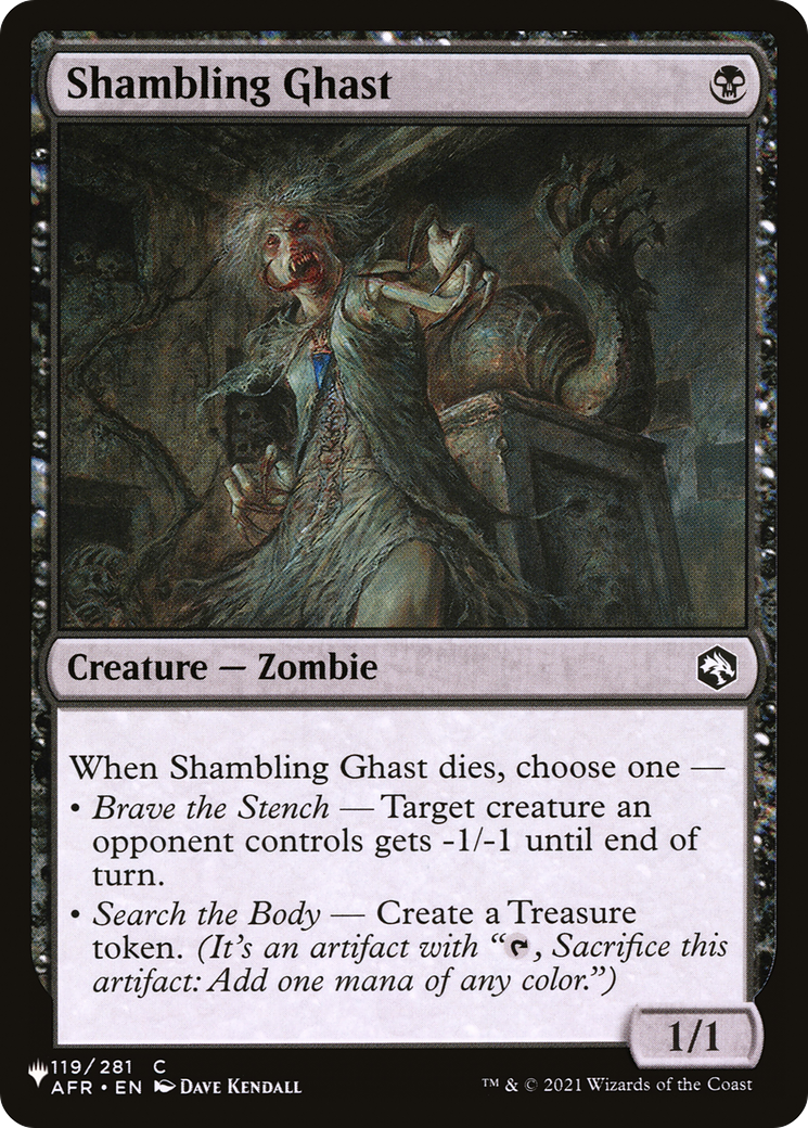 Shambling Ghast (LIST-AFR-119)  - The List