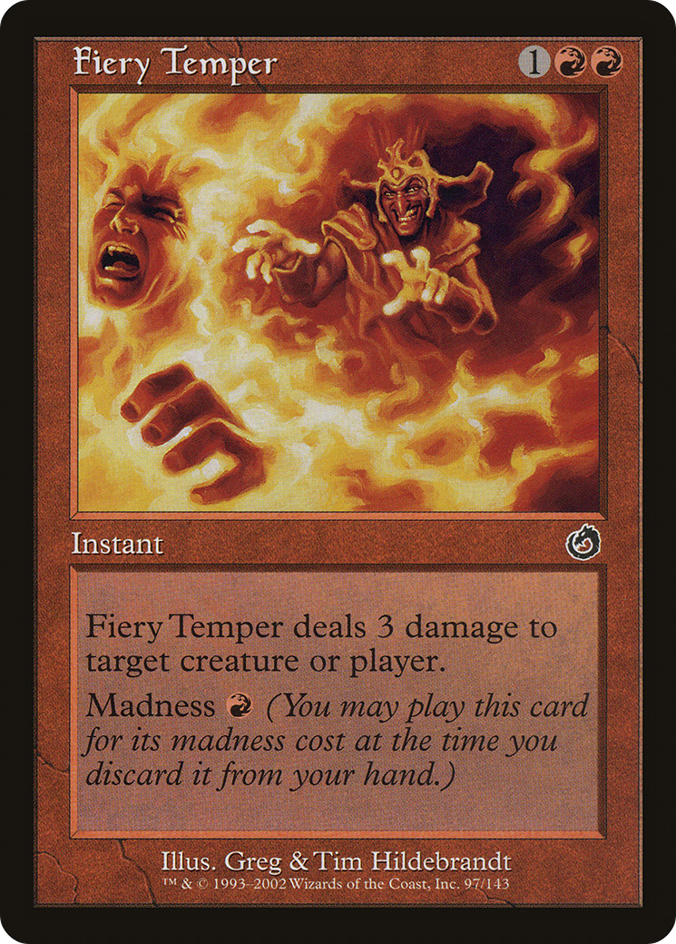 Fiery Temper (TOR-097)  Foil - Torment