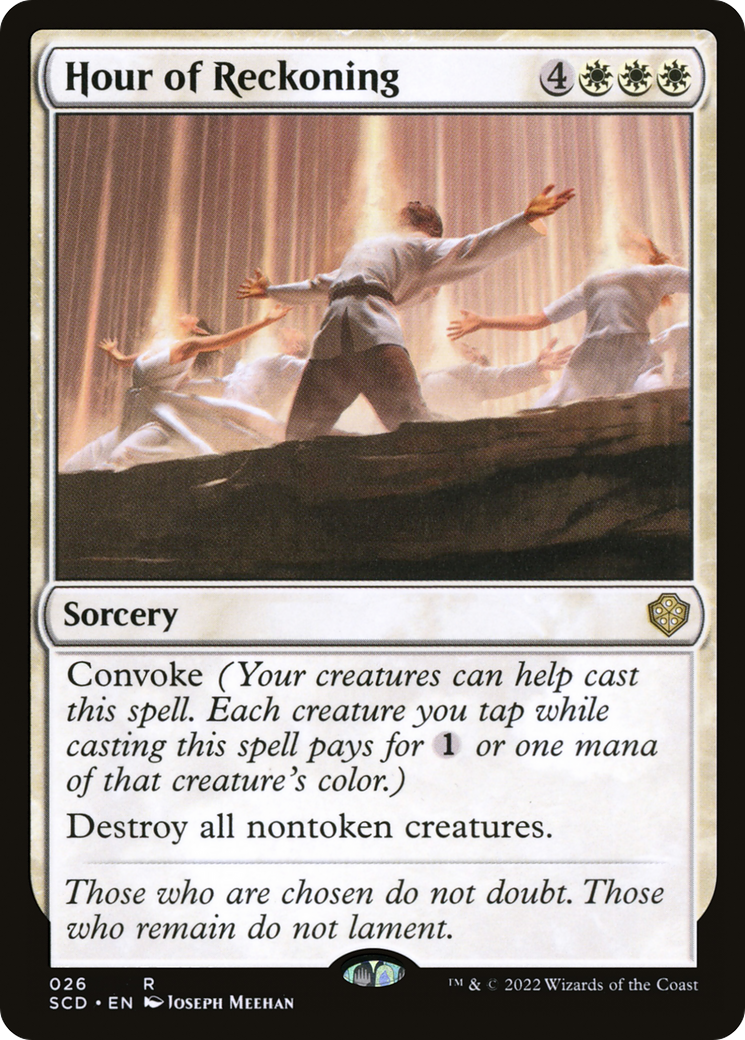Hour of Reckoning (SCD-026)  - Starter Commander Decks