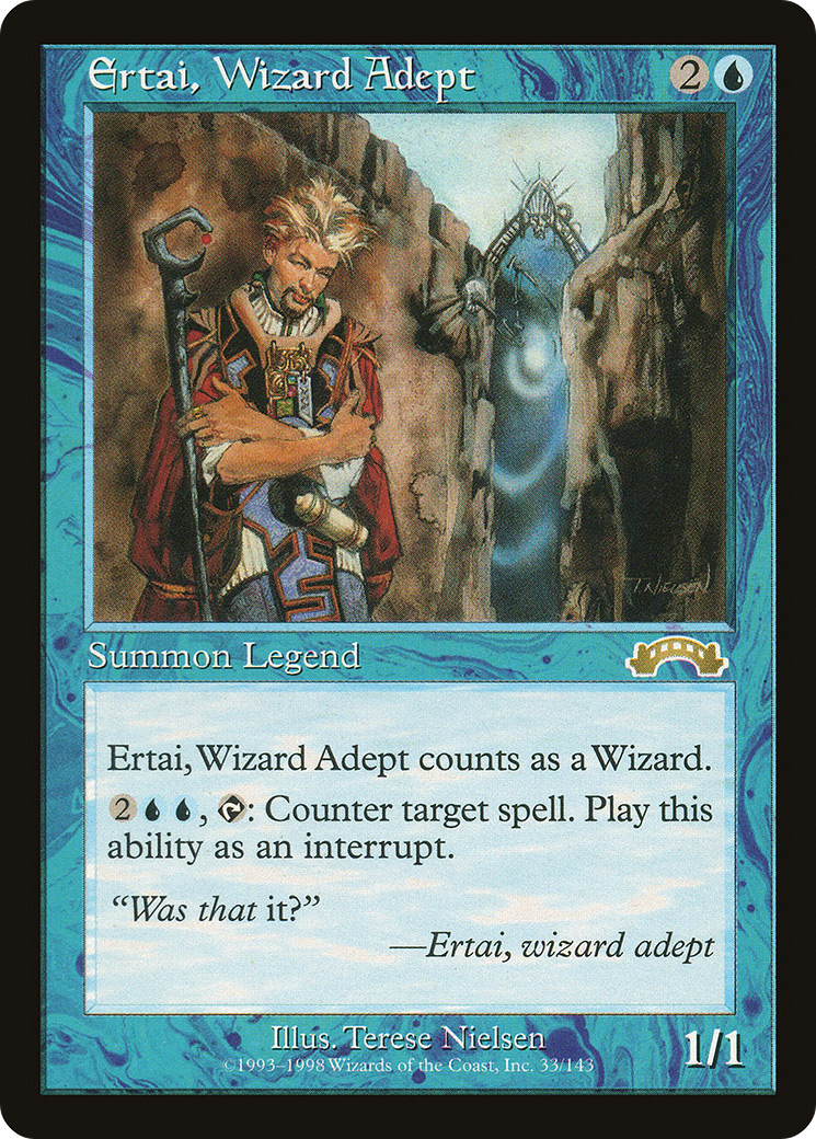 Ertai, Wizard Adept (EXO-033)  - Exodus