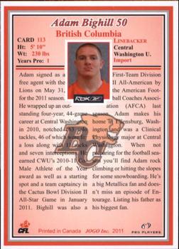 2011 Jogo CFL