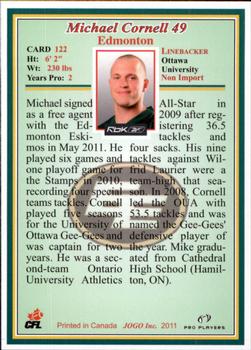 2011 Jogo CFL
