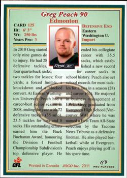 2011 Jogo CFL