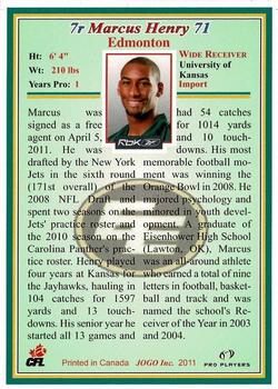 2011 Jogo CFL  Rookies