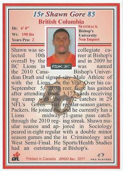 2011 Jogo CFL  Rookies