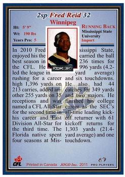 2011 Jogo CFL  Short Prints