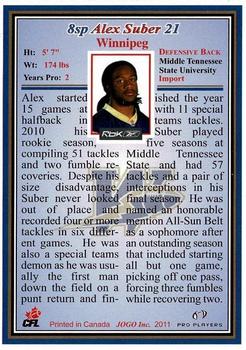 2011 Jogo CFL  Short Prints
