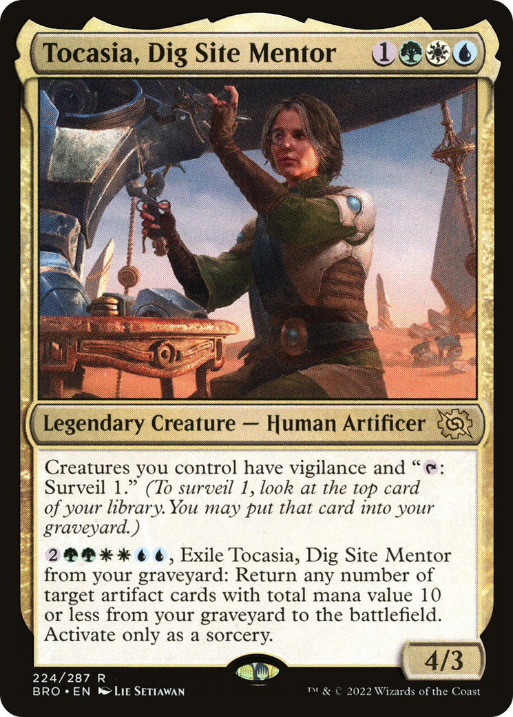Tocasia, Dig Site Mentor (BRO-224)  - The Brothers' War