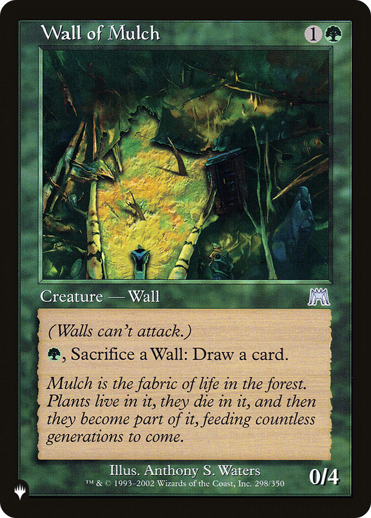 Wall of Mulch (LIST-ONS-298)  - The List
