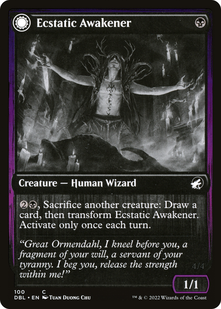Ecstatic Awakener (DBL-100)  Foil - Innistrad: Double Feature: (Double Faced Transform)