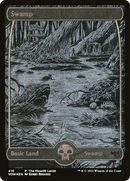 Swamp (VOW-410)  Etched Foil - Innistrad: Crimson Vow