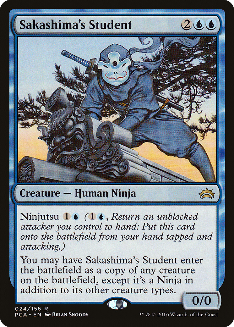 Sakashima's Student (PCA-024)  - Planechase Anthology