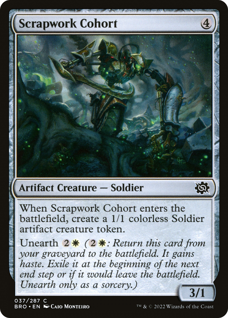 Scrapwork Cohort (BRO-037)  Foil - The Brothers' War