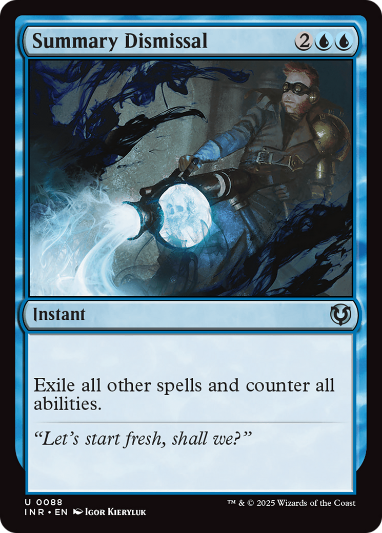 Summary Dismissal (INR-088) - Innistrad Remastered Foil