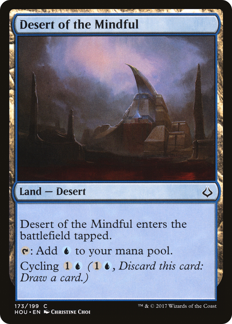 Desert of the Mindful (HOU-173)  Foil - Hour of Devastation